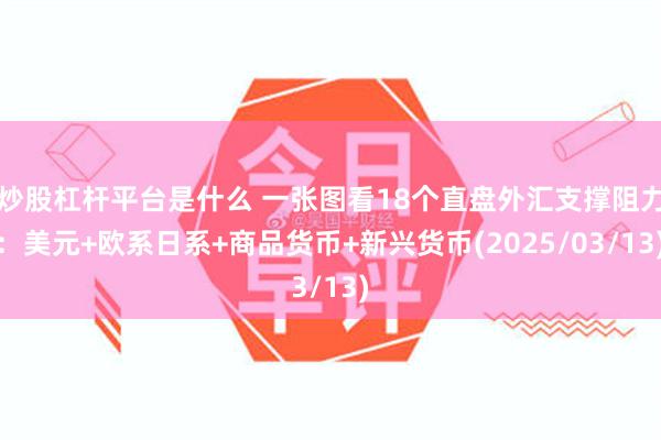 炒股杠杆平台是什么 一张图看18个直盘外汇支撑阻力：美元+欧系日系+商品货币+新兴货币(2025/03/13)